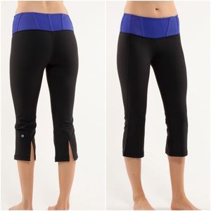 Lululemon Athletica Tadasana crop size 8